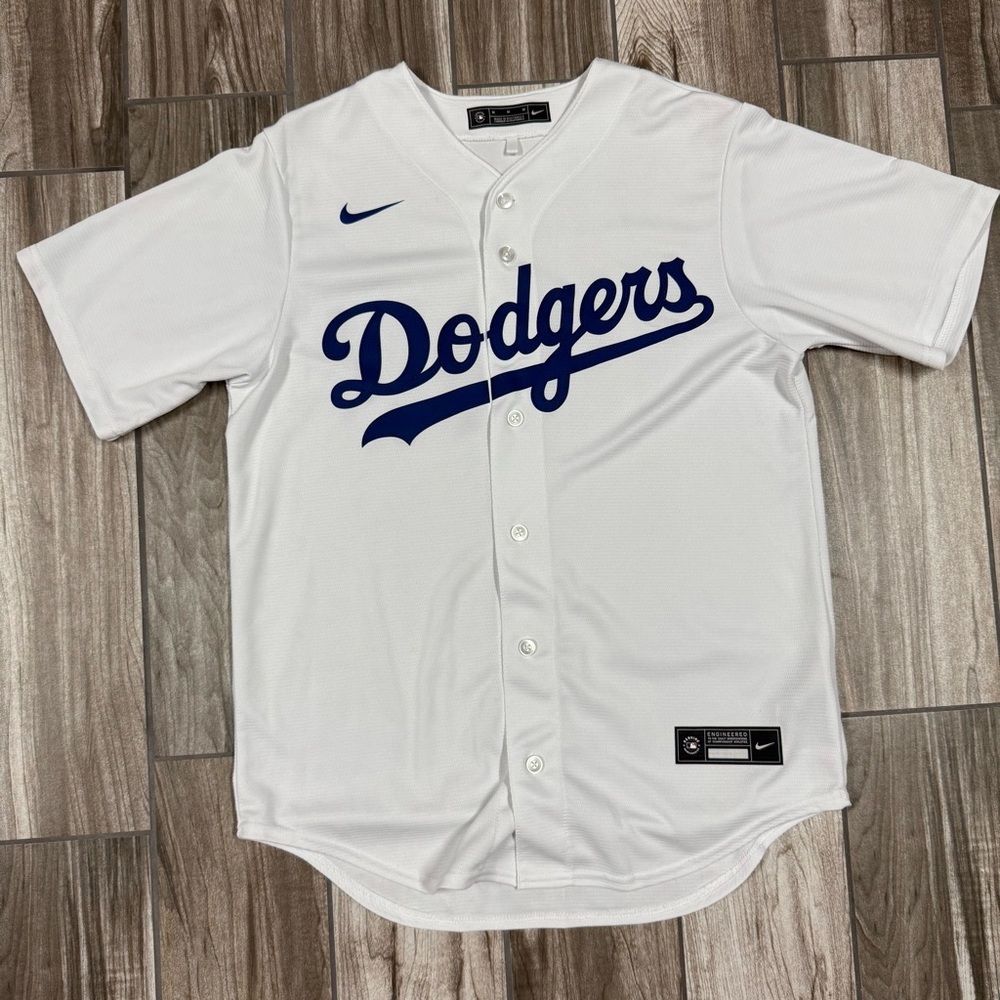 Nike White Dodgers Jersey - Mens medium